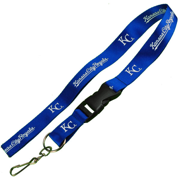 Kansas City Royals Logo Lanyard Keychain